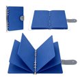 thumbnail image 1 of Enamel Pin Display Case Collection Book, Lapel Pin Organizer with 6-Ring Binder and Felt Pages for Brooches Badges Storage and Display, 1 of 6