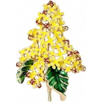 Enamel Purple Lilac Flower Brooches Women Collar Hydrangea Weddings Brooch Pins