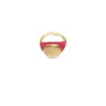 thumbnail image 1 of Enamel Ring Adjustable Stackable Rings, 1 of 1