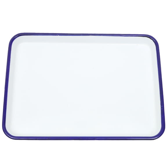 Enamel Roasting Baking Dish Kitchen Pie Dish Roaster Pan Bakeware Oven Pan