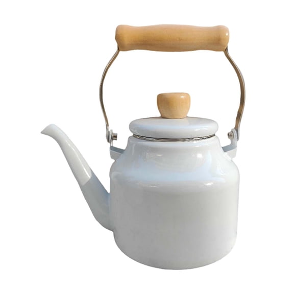 Enamel Teapot For Household Use Heat Ceramic Stove Enclosed Stove For Boiling Tea Old Enamel Japanese Style Kettle Open Flame Stove Cooking Utensils