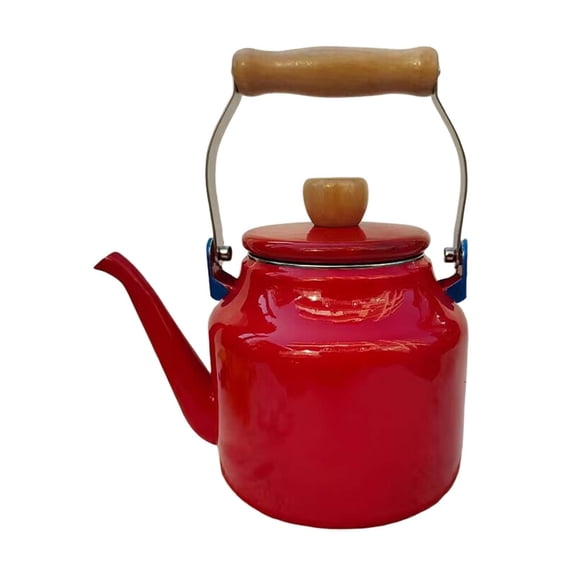 Enamel Teapot For Household Use Heat Ceramic Stove Enclosed Stove For Boiling Tea Old Enamel Japanese Style Kettle Open Flame Stove Cooking Utensils Home Decor