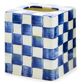 Box Plate Enamel Tissue-Box Cover, Courtly Check - Walmart.com