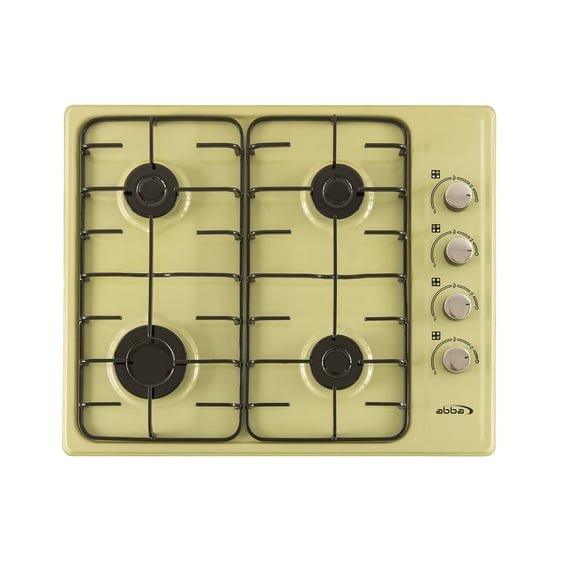 ABBA Retro Green Gas Cooktop 24-inch with 4 Burners - Color Line