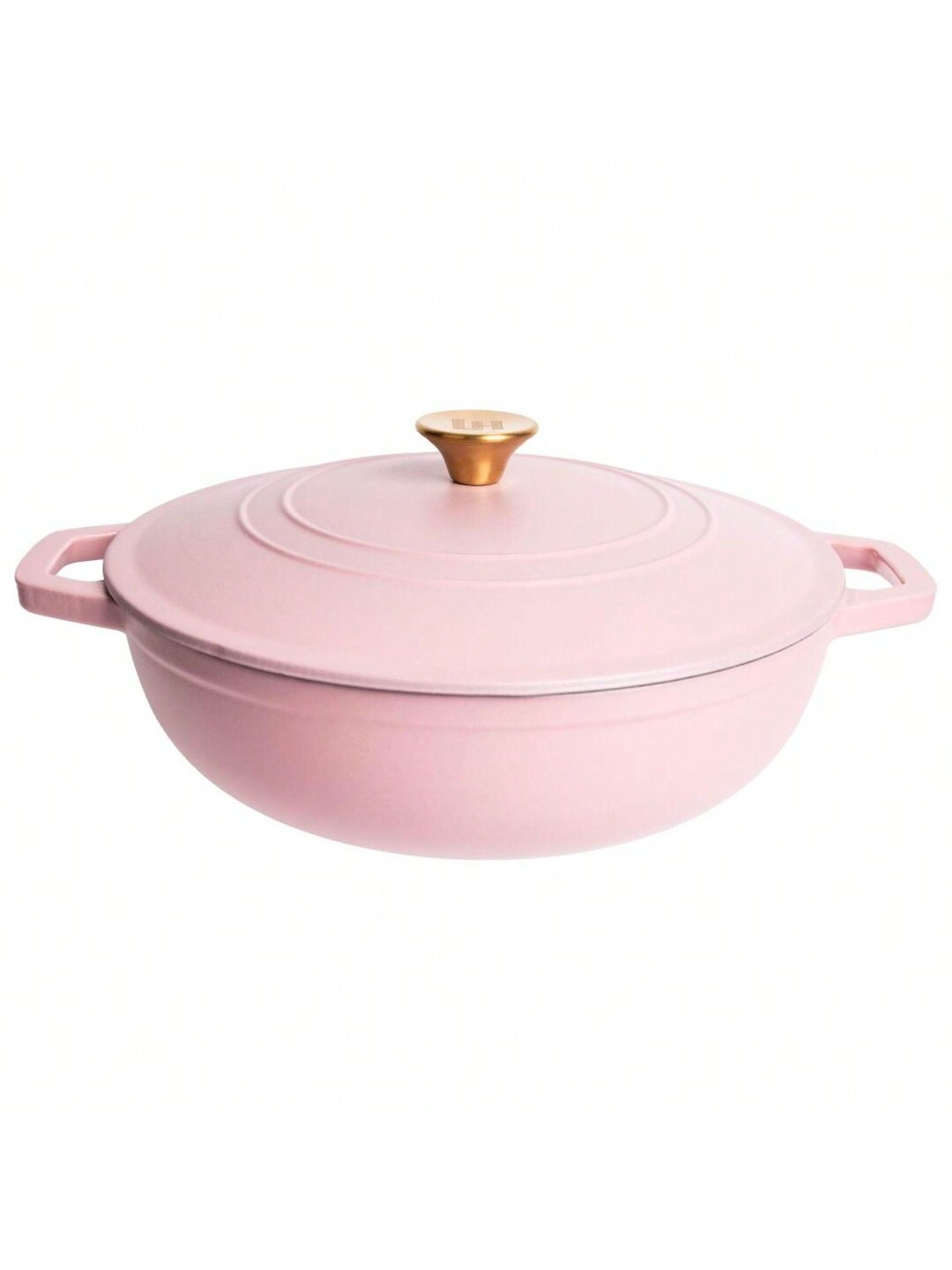 Enameled 5 Qt. Cast Iron Dutch Oven Braiser With SelfBasting Cloud Lid