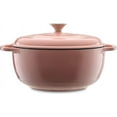 thumbnail image 1 of Enameled Cast Iron Round Dutch Oven, 6 qt., Pink, 1 of 8