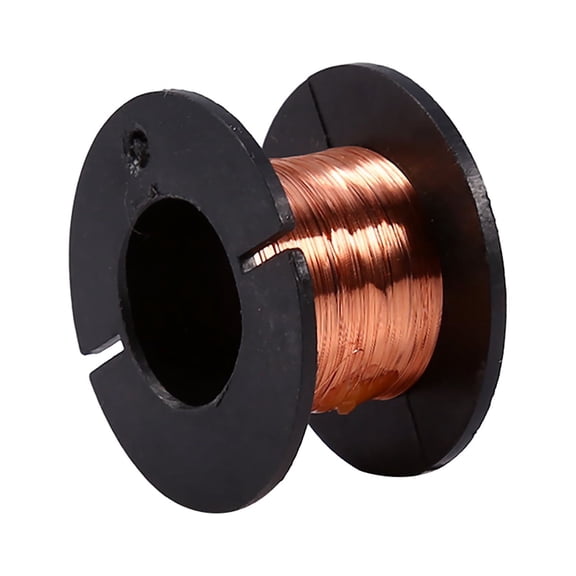 Enameled Wire, O.1mm Winding Wire 5pcs Soldering Wire Enamelled Repair Wire Professional Maintenance