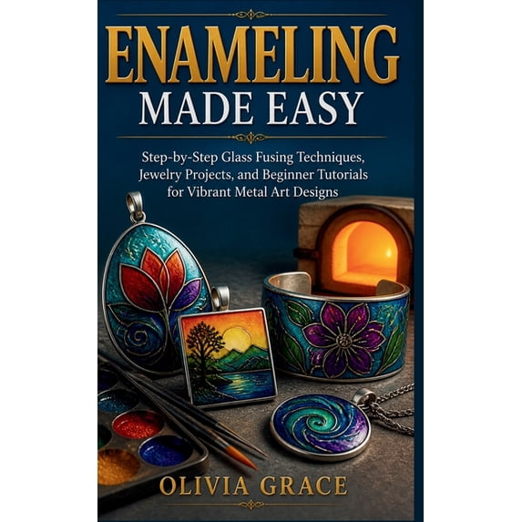 Enameling Made Easy: Step-by-Step Glass Fusing Techniques, Jewelry ...
