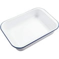 Enamelware 9x13 Baking Pan Enameled Steel Roasting Pan NonStick