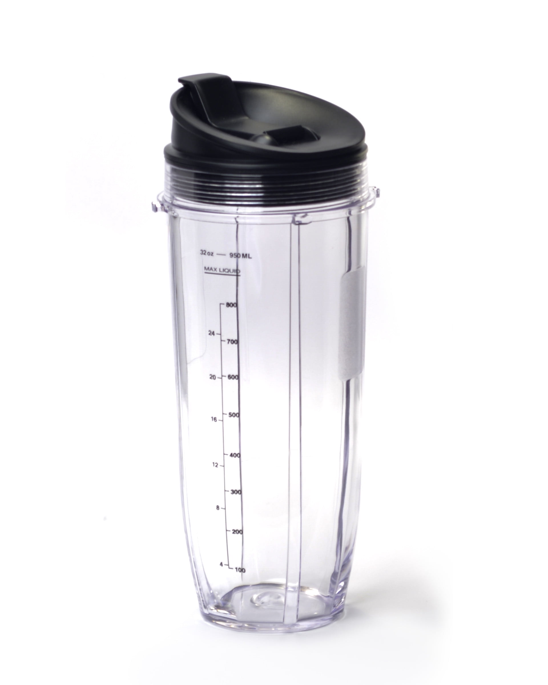 Enbizio Dishwasher safe Blender Pitchers with 100% BPA-free, Black, 32 oz