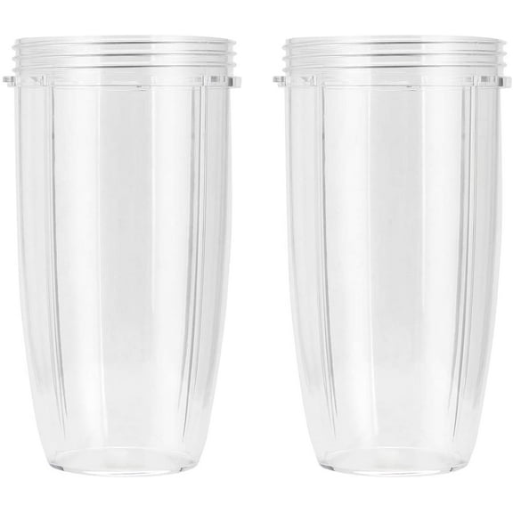 Enbizio Replacement Cups for Nutribullet 32 Ounce OZ for Nutri Bullet 600W and 900W (2 Pack)