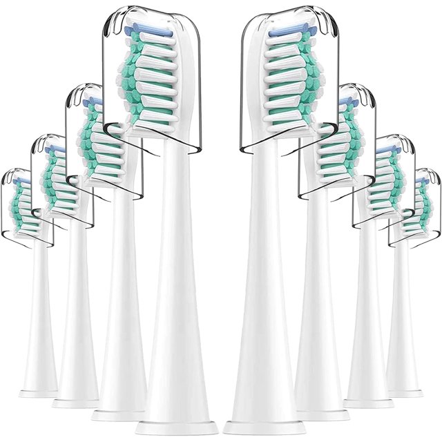 Replacement Toothbrush Heads Compatible with Philips Sonicare Electric Toothbrush (8