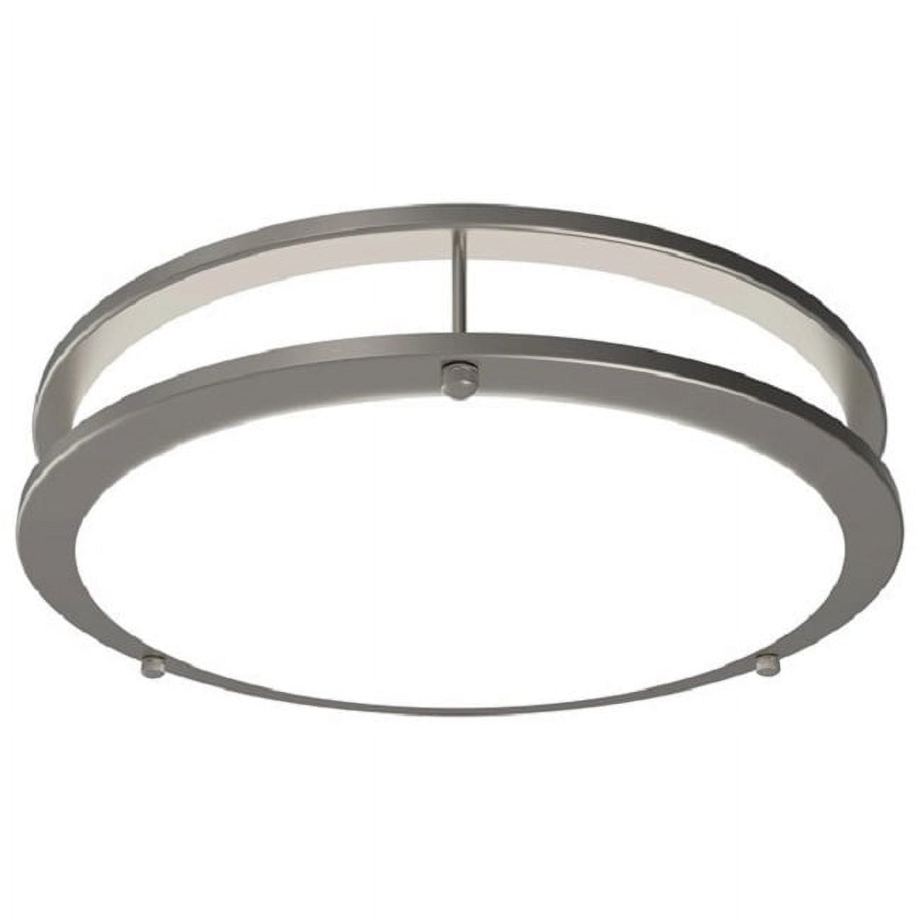 Enbrighten Double Ring Flush Mount Light Fixture, 14 inches, CCT Adjustable  - Walmart.com, image size:1300x1300