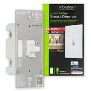 Enbrighten Z-Wave Plus Smart Light Dimmer, 46204, White, 120V