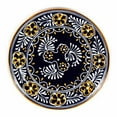 thumbnail image 1 of Handmade Pottery 8  Trivet or Wall Hanging, Blue Encantada, 1 of 5