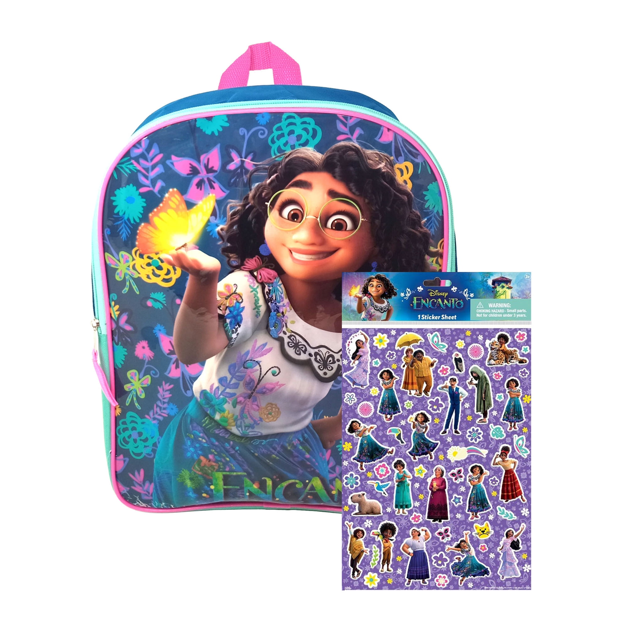 Encanto Backpack 15 Mirabel Madrigal Disney Girls Butterflies