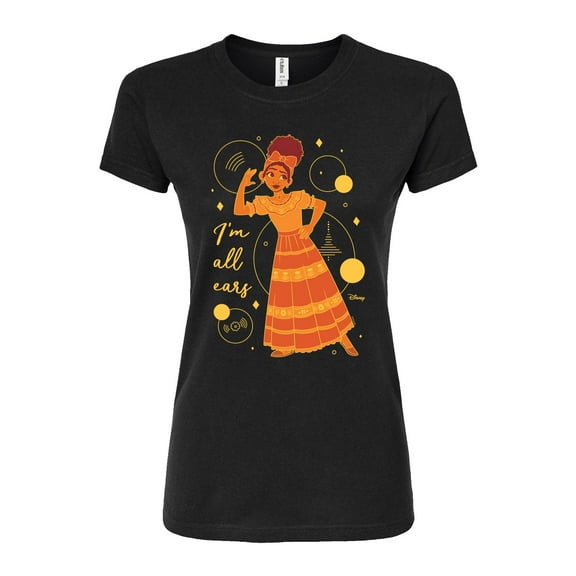 Encanto - All Ears Dolores - Juniors Fitted Graphic T-Shirt