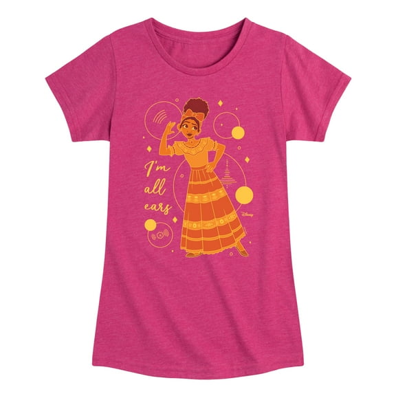 Encanto - All Ears Dolores - Toddler & Youth Girls Short Sleeve Graphic T-Shirt