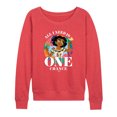 thumbnail image 1 of Encanto - All I Need Is One Chance - Women's Lightweight French Terry Pullover, 1 of 5