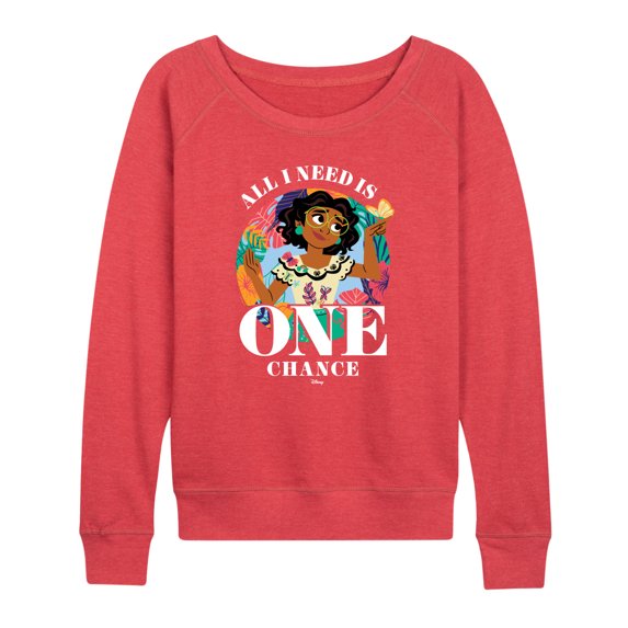 Encanto - All I Need Is One Chance - Women's Lightweight French Terry Pullover