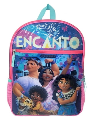 Disney Encanto Toddler Backpack 11 w/ Raised Stickers Set Pre