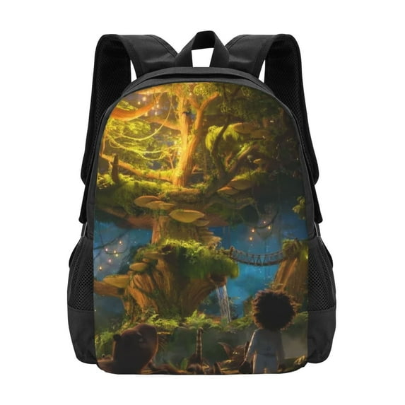 Encanto Backpack, Anime Travel Laptop Backpack, Casual Daypack For College School, Back To School Gift For Men & Women,Unisex Computer Bag Fits 15 Inch Notebook