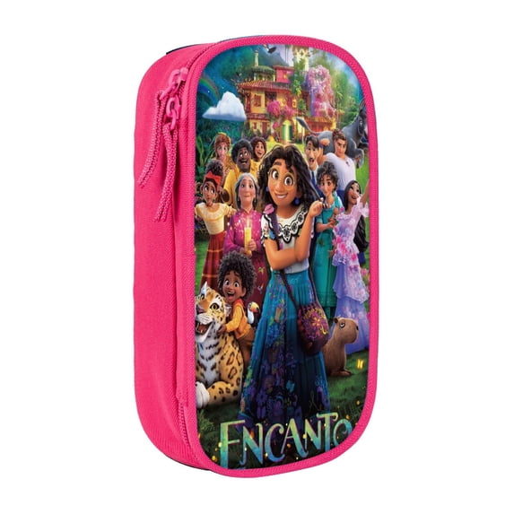 Encanto Big Capacity Pencil Case, Aesthetic Pen Pouch Storage Bag Supplies Organizer, Cute Pencil Bag with Multiple Compartments Pen Cases