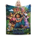thumbnail image 1 of Encanto Blanket, Anime Throw Blanket For Couch Sofa Bed, Soft Cozy Lightweight Warm Flannel Blanket, Home Decor, Anime Gifts For Boys Girls Kids Teens, 1 of 9
