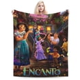 thumbnail image 1 of Encanto Blanket, Anime Throw Blanket For Couch Sofa Bed, Soft Cozy Lightweight Warm Flannel Blanket, Home Decor, Anime Gifts For Boys Girls Kids Teens, 1 of 9