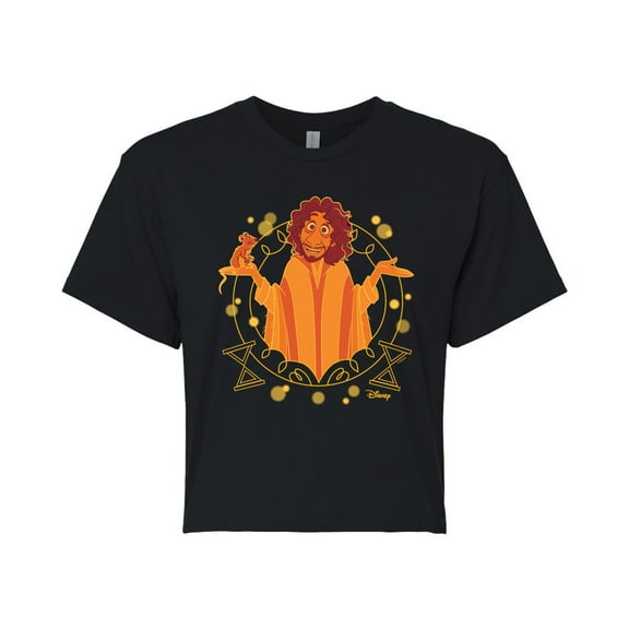 Encanto - Bruno Circle - Juniors Cropped Cotton Blend T-Shirt