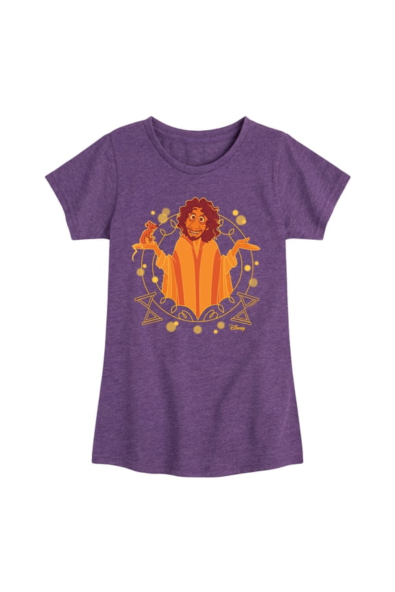 - Bruno Circle - Toddler & Youth Girls Short Sleeve Graphic T-Shirt