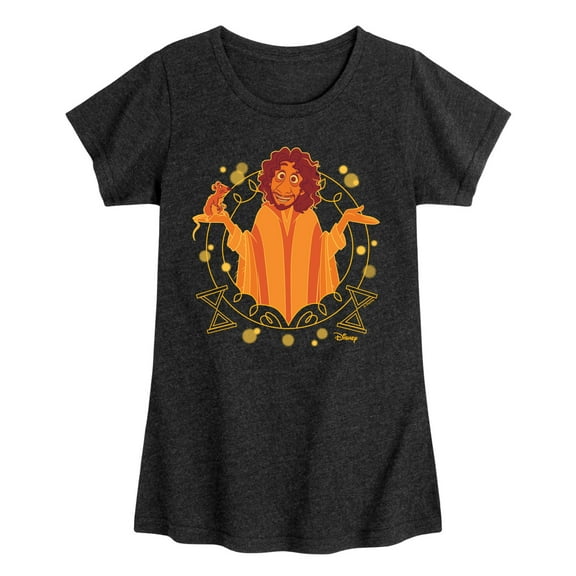 Encanto - Bruno Circle - Toddler & Youth Girls Short Sleeve Graphic T-Shirt