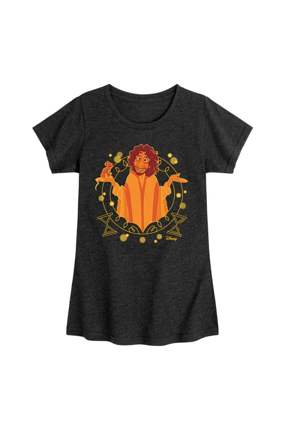 - Bruno Circle - Toddler & Youth Girls Short Sleeve Graphic T-Shirt