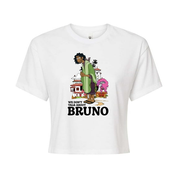 Encanto - Bruno - Juniors Cropped Cotton Blend T-Shirt