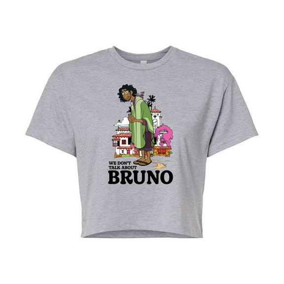 Encanto - Bruno - Juniors Cropped Cotton Blend T-Shirt