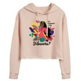 thumbnail image 1 of Encanto - Did Someone Say Flowers - Juniors Cropped Pullover Hoodie, 1 of 5