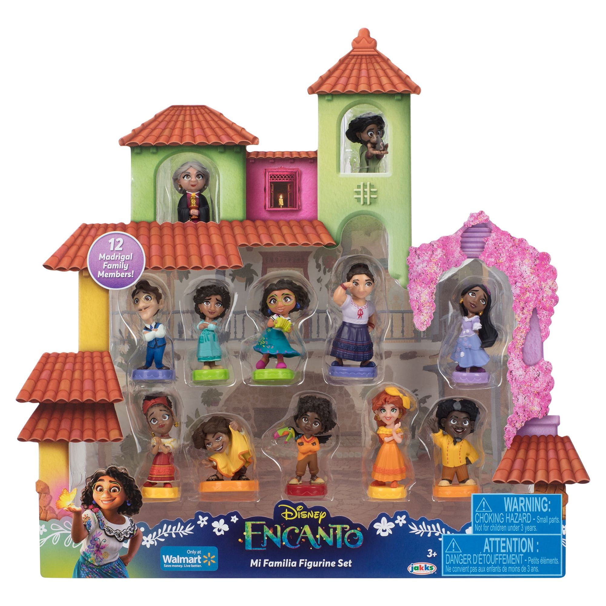 Encanto Disney Mi Familia Figurine Doll Playset, 12 Dominican