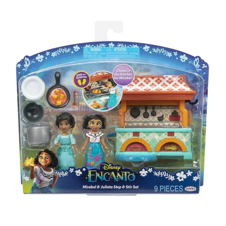 Encanto Disney Mirabel and Julieta Step and Stir Doll Playset, 9