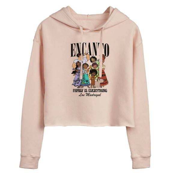 Encanto - Family Is Everything - Juniors Cropped Pullover Hoodie
