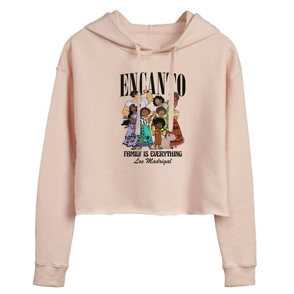 Encanto - Family Is Everything - Juniors Cropped Pullover Hoodie