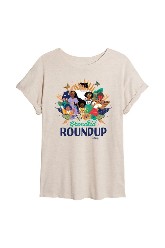 - Grandkid Roundup - Women's Oversized T-Shirt