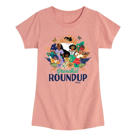 Encanto - Grandkid Roundup - Toddler & Youth Girls Short Sleeve Graphic T-Shirt