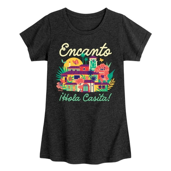 Encanto - Hola Casita - Toddler & Youth Girls Short Sleeve Graphic T-Shirt
