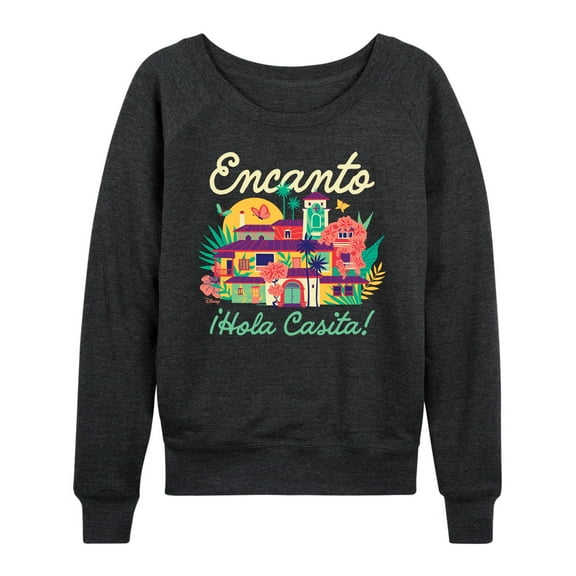Encanto - Hola Casita - Women's Lightweight French Terry Long Sleeve Shirt