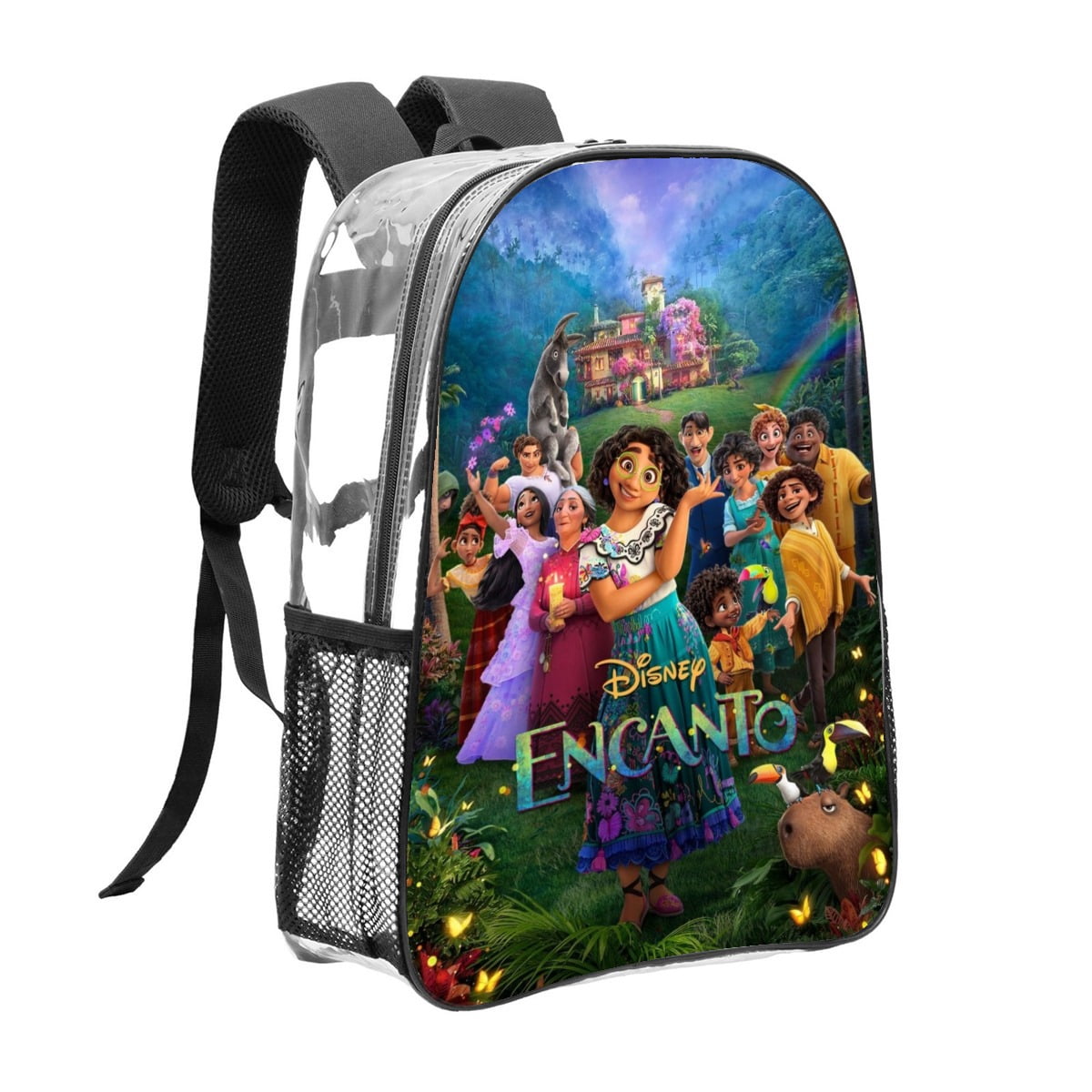 Disney Encanto Navy Backpack with Floral and Character Design Amazon.com | Ruz Encanto 16 main image 4