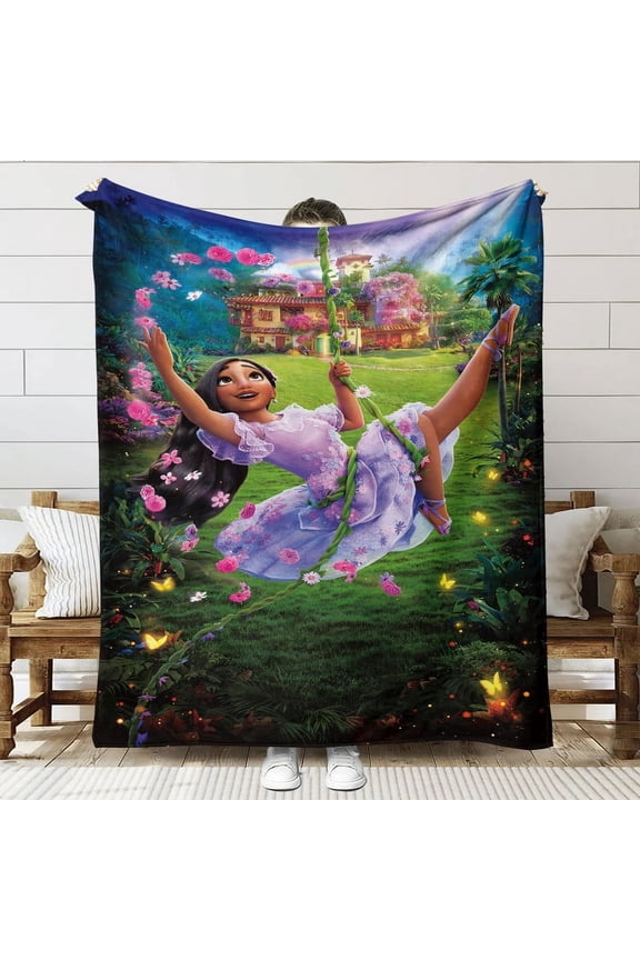 Encanto Isabella Throw Blanket Gifts for Fans Lover Girls Boys Women Present Hoodie Him Bed 30"x40"