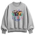 thumbnail image 1 of Encanto - La Familia Es Todo Women's Oversized Fleece Crew Sweatshirt, 1 of 3