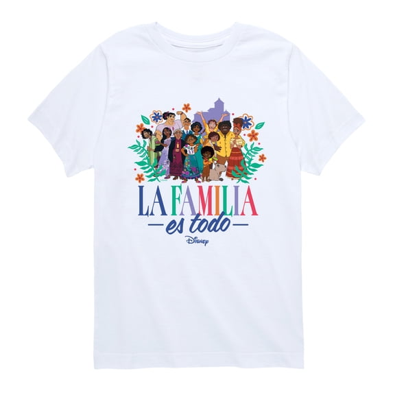 Encanto - La Familia Es Todo - Youth Boys Short Sleeve Graphic T-Shirt