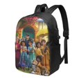 thumbnail image 1 of Encanto Laptop Backpack, Anime Daypack Backpack For School College, Extra Large Travel Backpack, Computer Backpack With Usb Port, 17*12*6.5 Inch Book Bag, 1 of 9