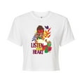 thumbnail image 1 of Encanto - Listen To Your Heart Dolores - Juniors Cropped Cotton Blend T-Shirt, 1 of 5